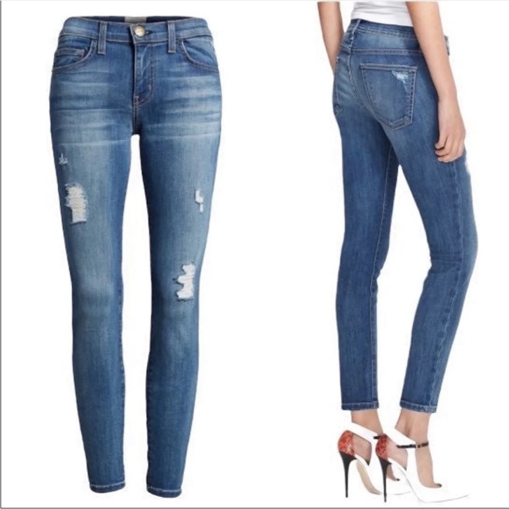 EUC Anthropologie Current/Elliot Skinny Stiletto Jeans - Size 28